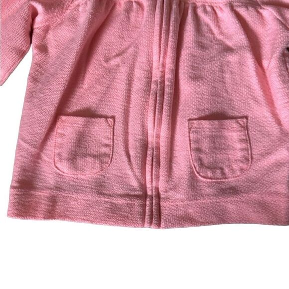 Carter’s Pink Zip Up Hoodie Jacket Size 9 Months - Picture 4 of 6
